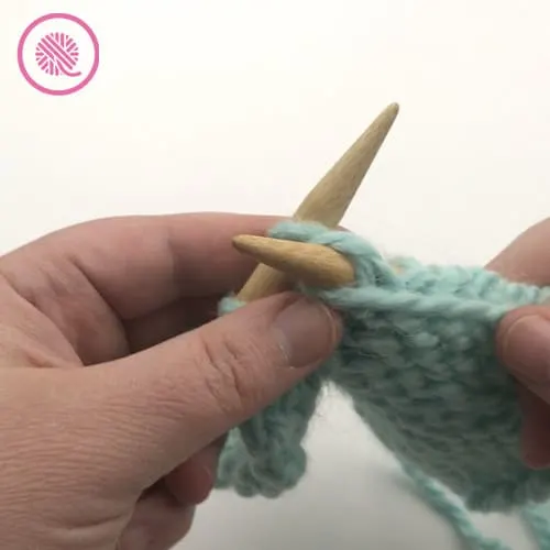 How to purl step 3
