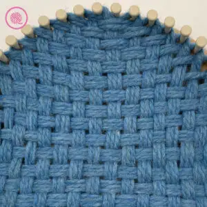 how to weave on a circle loom